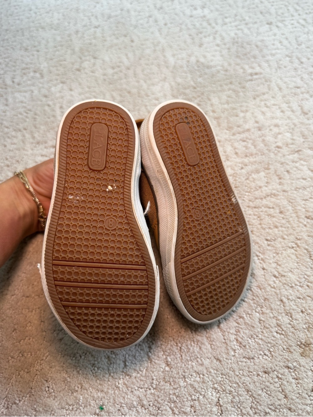 Toddler Casual Tan boots with Velcro - Picture 6 of 6
